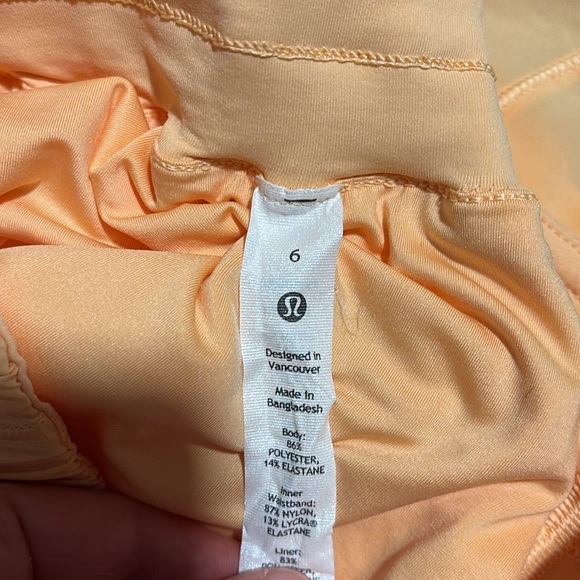 Lululemon Track That High Rise Lined 5” Shorts - Picture 3 of 5